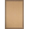 Trans-Ocean Import Co. Trans-ocean Import Co. Terrace 8 X 10 Pinstripe Border Brown Are