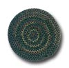 Colonial Mills, Inc. Colonial Mills, Inc. Midnight 4 X 4 Round Deep Forest Area Rugs