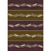 Milliken Milliken Autumnscape 4 X 5 Tobacco Plum Antique Area Rugs