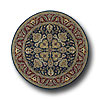 Kaleen Kaleen Tara 10 Round Gustay Navy Blue Area Rugs