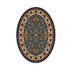 Milliken Milliken Sumero 5 X 8 Oval Midnght Area Rugs