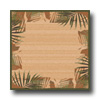 Milliken Milliken Palm 4 X 5 Oval Deep Olive Area Rugs