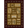 Milliken Milliken Meadow 4 X 5 Oval Dark Chocolate Area Rugs