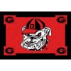 Logo Rugs Logo Rugs Georgia University Georgia Area Rug 4 X 6 Area Rugs