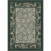 Milliken Milliken Rose Damask 8 X 8 Square Aqua Area Rugs