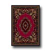 Milliken Milliken Lafayette 5 X 8 Oval Ruby Onyx Area Rugs