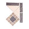 Crossville Crossville Tumbled Naturals Borders / corners Cris Cross 8 X 6 Til