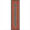 Milliken Milliken Aydin 2 X 12 Runner Moor Blue Area Rugs