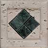 Tesoro Tesoro Marble Listello / inserts Antique Verde Insert Tile  &  Stone