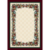 Milliken Milliken Serenade 5 X 8 Oval Opal Garnet Area Rugs