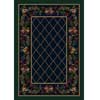 Milliken Milliken Fruit Medley 4 X 5 Sapphire Area Rugs