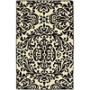 Harounian Rugs International Harounian Rugs International Damask 9 X 12 Ivory / black Area Rugs