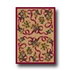 Milliken Milliken Seasonal - Winter 4 X 5 Holday Rugs - Bells And Bows Ar