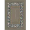 Milliken Milliken Floral Twist 8 X 11 Lapis Area Rugs