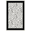 Kane Carpet Kane Carpet After Hours 2 X 3 Scroll Black On White Area Rugs