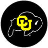 Logo Rugs Logo Rugs Colorado University Colorado Round Rug 4 Ft Area Rugs