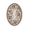 Milliken Milliken Barrington Court 4 X 5 Oval Ecru Area Rugs
