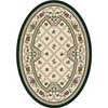 Milliken Milliken Vanderbilt 5 X 8 Oval Opal Peridot Area Rugs