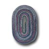 Colonial Mills, Inc. Colonial Mills, Inc. Chestnut Knoll 5 X 8 Oval Baltic Blue Area