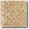 Daltile Daltile Baja Cream Split Face Mosaic 1 X 2 Baja Cream Split Face