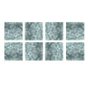Portobello Portobello Pebblestone Mosaic Caribbean Blue Mosaic Tile  &  Stone