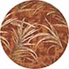 Milliken Milliken Rainforest 8 Round Fall Orange Area Rugs