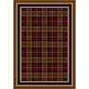 Milliken Milliken Magee Plaid 5 X 8 Garnett Ii Area Rugs