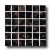 Daltile Daltile Elemental Glass Mosaic Obsidian Tile  &  Stone