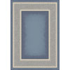 Milliken Milliken Old Gingham 8 X 11 Light Lapis Area Rugs