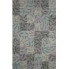 Trans-Ocean Import Co. Trans-ocean Import Co. Spello 8 Square Boxed Vine Aqua Area Rugs