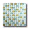 Mirage Tile Mirage Tile Glass Mosaic Blends 1 X 1 Moonstone Tile  &  Stone