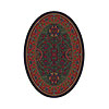 Milliken Milliken Sumero 8 X 11 Oval Russet Ebony Area Rugs