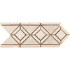 Tesoro Tesoro Andrea Listello Beige 4 X 10 Tile  &  Stone
