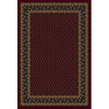 Milliken Milliken Serabend 8 X 8 Square Garnet Area Rugs
