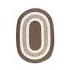 Colonial Mills, Inc. Colonial Mills, Inc. Monroe 4 X 6 Oval Chocolate Area Rugs