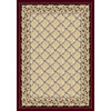 Milliken Milliken Wildberry Jam 3 X 4 Garnet Area Rugs