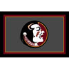 Logo Rugs Logo Rugs Florida State University Florida State Area Rug 4 X 6