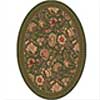 Milliken Milliken Vachell 8 X 11 Oval Deep Olive Area Rugs