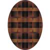 Milliken Milliken Aura 4 X 5 Oval Cafe Creme Area Rugs