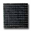Daltile Daltile Tumbled Natural Stone Mosaics Midnight Tile  &  Stone