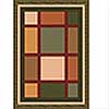 Milliken Milliken Ababa 4 X 5 Dark Olive Area Rugs