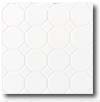 Daltile Daltile Octagon  &  Dot Matte White /  White Matte Dot Tile  &  Stone