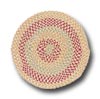 Colonial Mills, Inc. Colonial Mills, Inc. Brook Farm 10 X 10 Round Tea Stained Area R