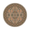 Milliken Milliken Kamil 8 Round Hillcrest Sage Area Rugs