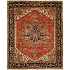 Harounian Rugs International Harounian Rugs International Serapi Heritage 8 X 10 Red / blue Are