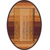 Milliken Milliken Aspire 4 X 5 Oval Fiji Area Rugs