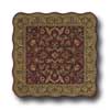Kaleen Kaleen Mystical Garden 8 X 8 Scalloped Square Williamsburg Garde