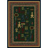 Milliken Milliken Limoges 4 X 5 Sapphire Area Rugs