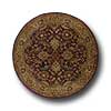 Kaleen Kaleen Mystical Garden 8 Round Splendor Eggplant Area Rugs