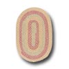 Colonial Mills, Inc. Colonial Mills, Inc. Brook Farm 10 X 13 Oval Tea Stained Area Ru